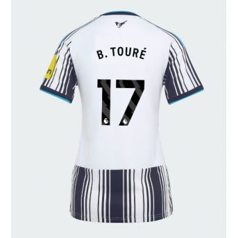 Newcastle United Bazoumana Toure #17 Maglia Gara Casa Repliche 2026-27 Donna Maniche Corte